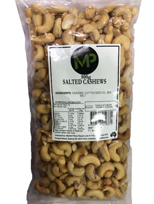 Picture of MP CASHEWS SALTED 500G