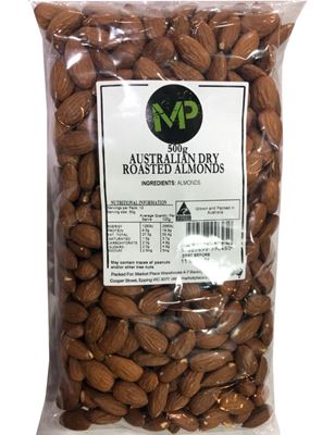 Picture of MP ROASTED ALMONDS 500G