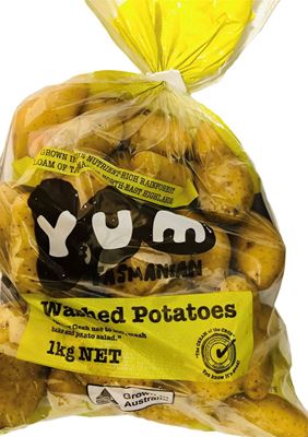 Picture of Potato - Kipfler Washed Prepack