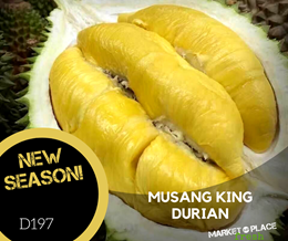 Picture of Durian - Musang King Grade AA  (2.5 -3.5kg)